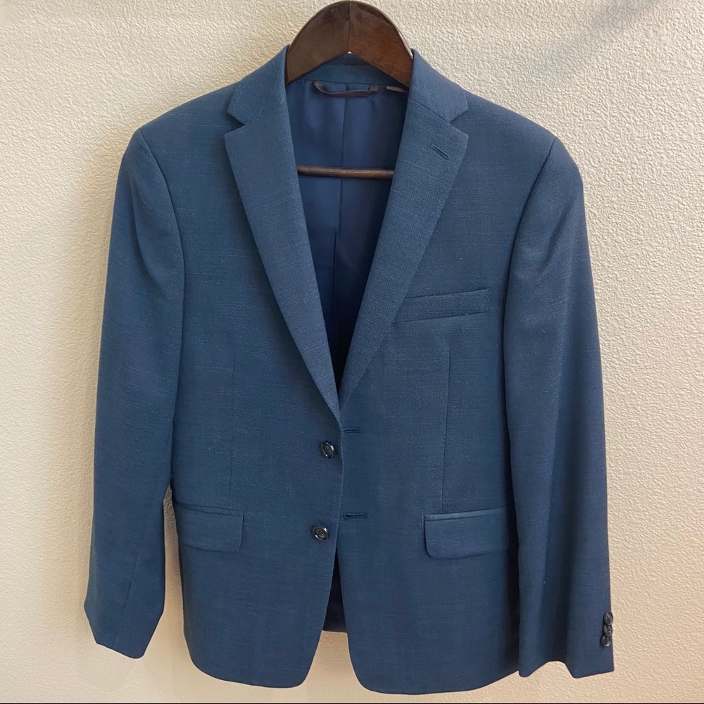 Michael Kors Boys Black Two Button Suit Jacket